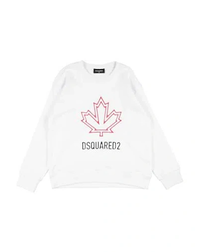 Dsquared2 Babies'  Toddler Girl Sweatshirt White Size 6 Cotton