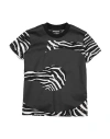 Dsquared2 Toddler Girl T-shirt Black Size 4 Cotton In Black