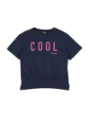 Dsquared2 Toddler Girl T-shirt Dark Purple Size 6 Cotton In Purple