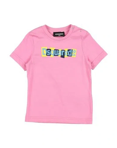 Dsquared2 Babies'  Toddler Girl T-shirt Pink Size 3 Cotton