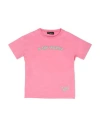 DSQUARED2 DSQUARED2 TODDLER GIRL T-SHIRT PINK SIZE 6 COTTON
