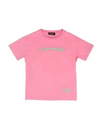 Dsquared2 Babies'  Toddler Girl T-shirt Pink Size 4 Cotton