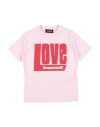 Dsquared2 Babies'  Toddler Girl T-shirt Pink Size 6 Cotton
