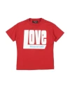 Dsquared2 Babies'  Toddler Girl T-shirt Red Size 6 Cotton