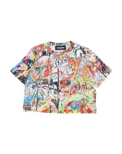 Dsquared2 Babies'  Toddler Girl T-shirt Red Size 6 Viscose, Elastane