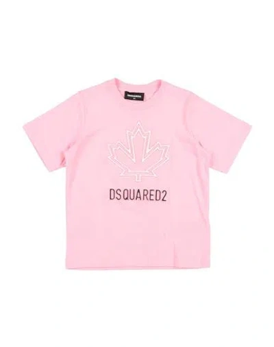 Dsquared2 Babies'  Toddler Girl T-shirt Pink Size 6 Cotton