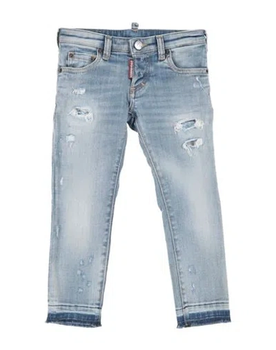 Dsquared2 Babies'  Toddler Jeans Blue Size 6 Cotton, Elastane
