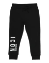 Dsquared2 Babies'  Toddler Pants Black Size 4 Cotton, Elastane