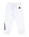 Dsquared2 Babies'  Toddler Pants White Size 4 Cotton