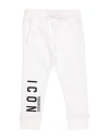 Dsquared2 Icon Logo Jogger Pants In Fleece In White