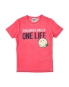 Dsquared2 Toddler Shirt Coral Size 6 Cotton In Red