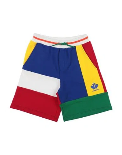 Dsquared2 Babies'  Toddler Shorts & Bermuda Shorts Blue Size 6 Cotton In Multi