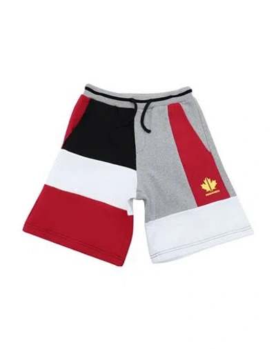 Dsquared2 Babies'  Toddler Shorts & Bermuda Shorts Light Grey Size 6 Cotton In Multi