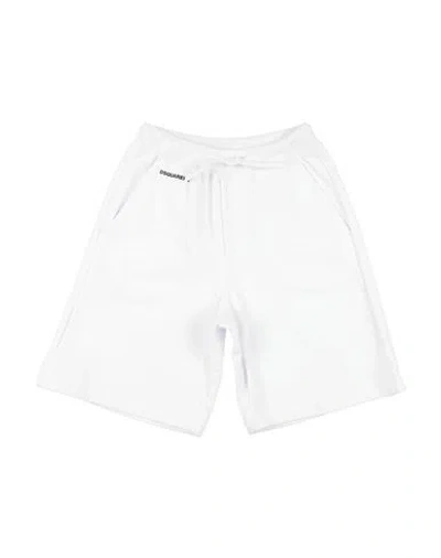 Dsquared2 Babies'  Toddler Shorts & Bermuda Shorts White Size 6 Cotton