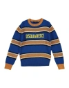 Dsquared2 Babies'  Toddler Sweater Blue Size 6 Acrylic, Wool