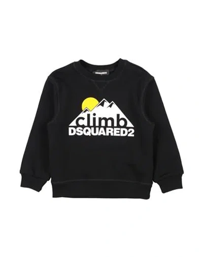 Dsquared2 Babies'  Toddler Sweatshirt Black Size 6 Cotton
