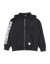Dsquared2 Toddler Sweatshirt Black Size 6 Cotton In Black
