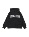 Dsquared2 Babies'  Toddler Sweatshirt Black Size 6 Cotton