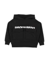 Dsquared2 Babies'  Toddler Sweatshirt Black Size 6 Cotton, Elastane