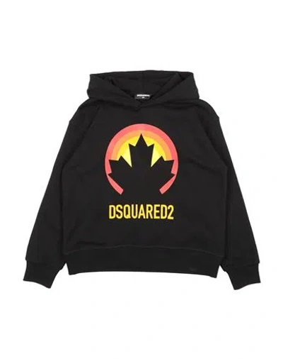 Dsquared2 Babies'  Toddler Sweatshirt Black Size 6 Cotton, Elastane