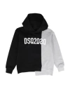 Dsquared2 Babies'  Toddler Sweatshirt Black Size 6 Cotton, Elastane