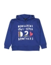 Dsquared2 Toddler Sweatshirt Blue Size 6 Cotton In Blue