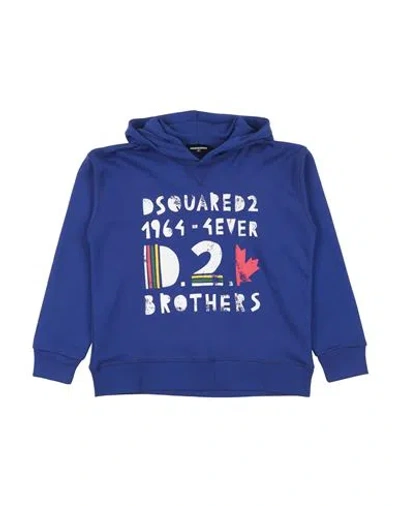 Dsquared2 Babies'  Toddler Sweatshirt Blue Size 6 Cotton