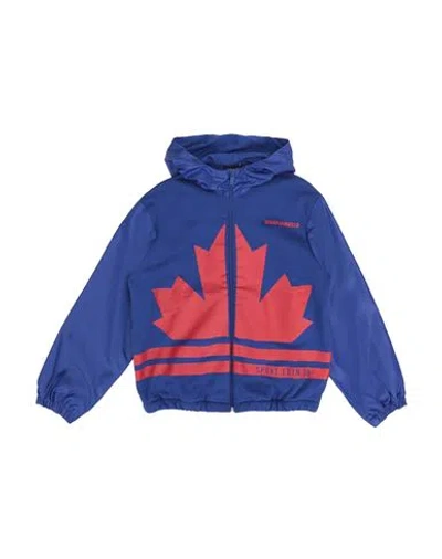 Dsquared2 Babies'  Toddler Sweatshirt Bright Blue Size 4 Cotton, Polyester