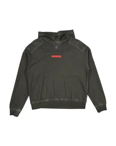 Dsquared2 Babies'  Toddler Sweatshirt Dark Green Size 6 Cotton