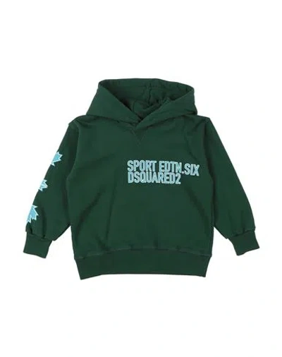 Dsquared2 Babies'  Toddler Sweatshirt Green Size 6 Cotton