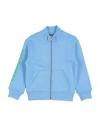 Dsquared2 Newborn Sweatshirt Light Blue Size 3 Cotton, Elastane In Blue
