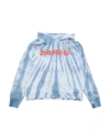 Dsquared2 Toddler Sweatshirt Light Blue Size 6 Cotton, Elastane In Blue