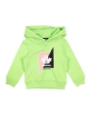 Dsquared2 Toddler Sweatshirt Light Green Size 6 Cotton In Green