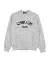 Dsquared2 Toddler Sweatshirt Light Grey Size 6 Cotton, Rayon, Elastane In Grey