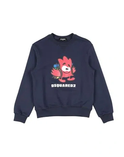 Dsquared2 Babies'  Toddler Sweatshirt Midnight Blue Size 6 Cotton, Elastane