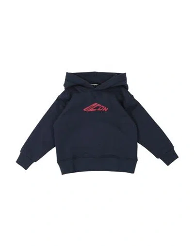Dsquared2 Babies'  Toddler Sweatshirt Navy Size 6 Cotton In Black