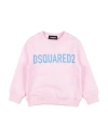 Dsquared2 Babies'  Toddler Sweatshirt Pink Size 4 Cotton, Elastane