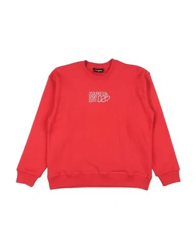 Dsquared2 Babies'  Toddler Sweatshirt Red Size 6 Cotton