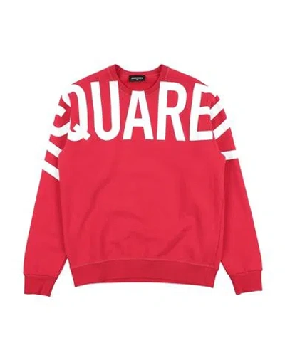 Dsquared2 Babies'  Toddler Sweatshirt Red Size 6 Cotton, Elastane