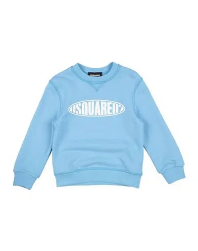 Dsquared2 Babies'  Toddler Sweatshirt Sky Blue Size 6 Cotton, Elastane