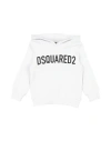 Dsquared2 Toddler Sweatshirt White Size 4 Cotton In White