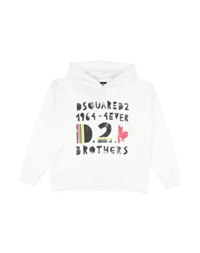 Dsquared2 Babies'  Toddler Sweatshirt White Size 6 Cotton