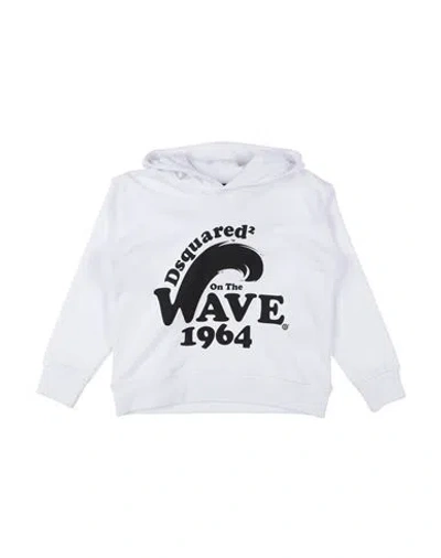 Dsquared2 Babies'  Toddler Sweatshirt White Size 6 Cotton