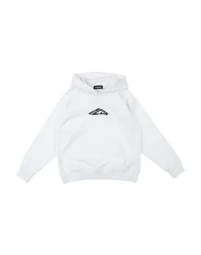 Dsquared2 Babies'  Toddler Sweatshirt White Size 6 Cotton