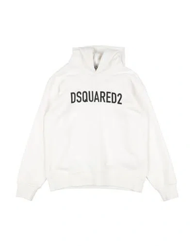 Dsquared2 Babies'  Toddler Sweatshirt White Size 6 Cotton