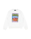 Dsquared2 Babies'  Toddler Sweatshirt White Size 6 Cotton, Elastane