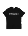 Dsquared2 Babies'  Toddler T-shirt Black Size 6 Cotton