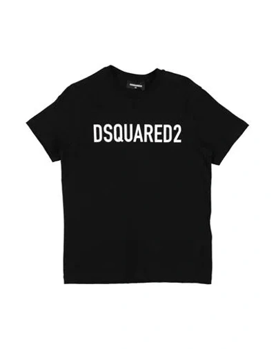 Dsquared2 Babies'  Toddler T-shirt Black Size 6 Cotton