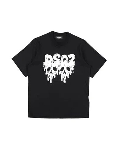 Dsquared2 Babies'  Toddler T-shirt Black Size 6 Cotton