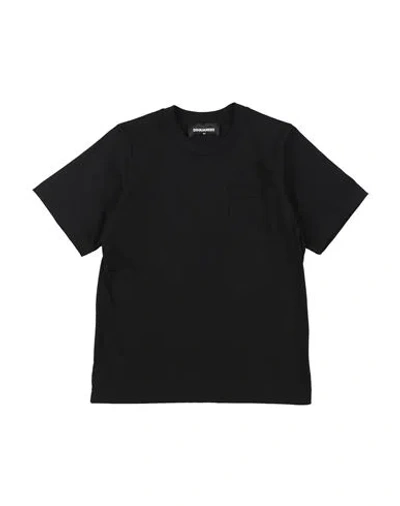 Dsquared2 Babies'  Toddler T-shirt Black Size 6 Cotton